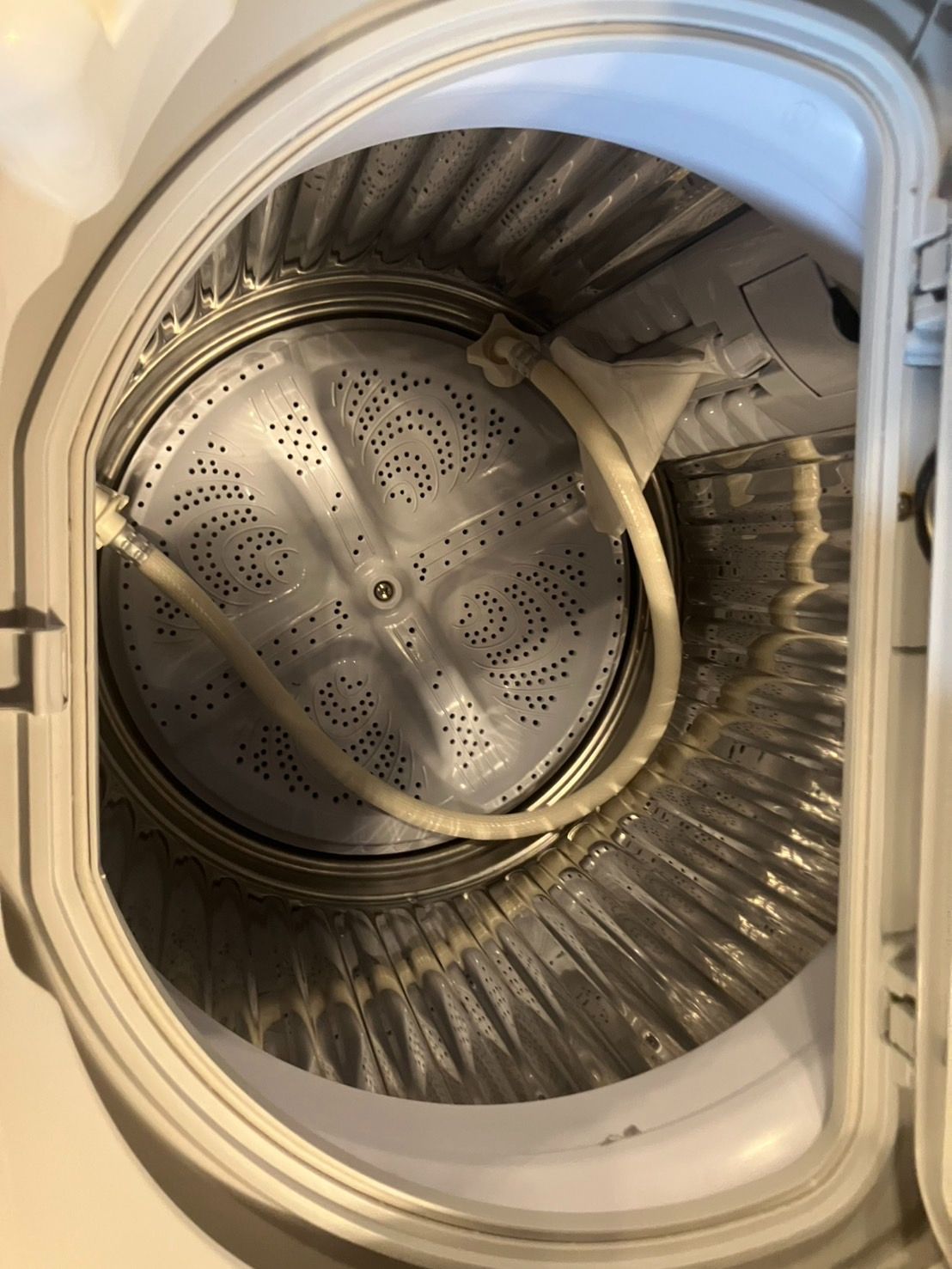 中古】大阪引取限定 SHARP 縦型洗濯乾燥機 ES-TX5E-S 5.5kg - メルカリ