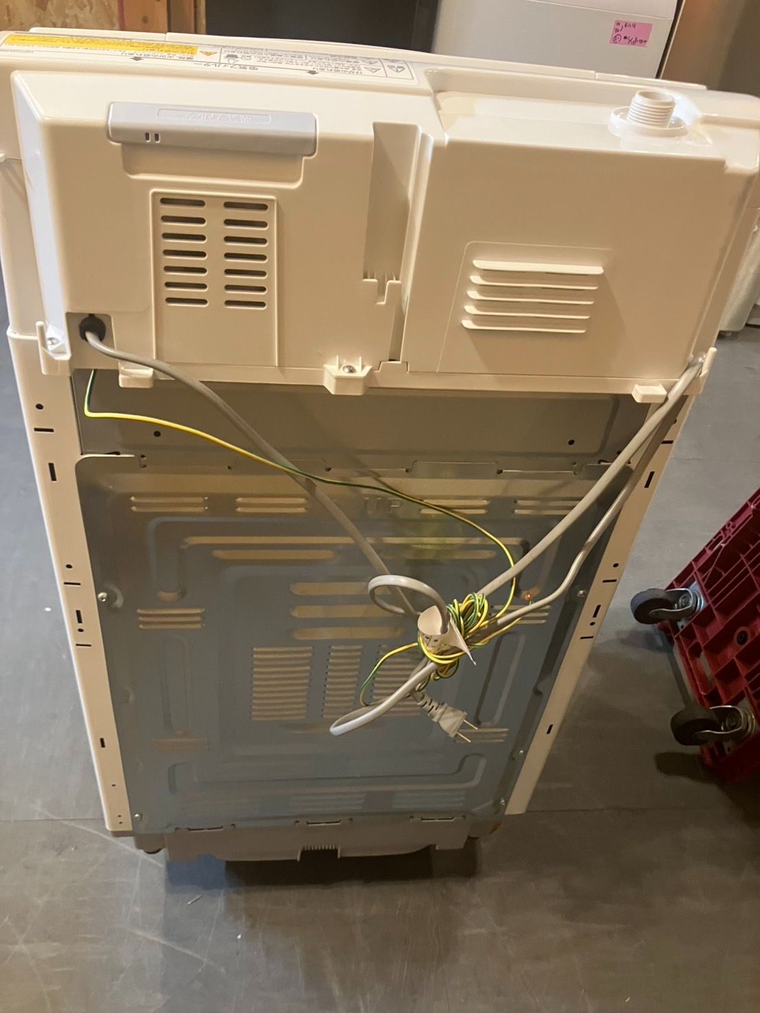 中古】大阪引取限定 SHARP 縦型洗濯乾燥機 ES-TX5E-S 5.5kg - メルカリ