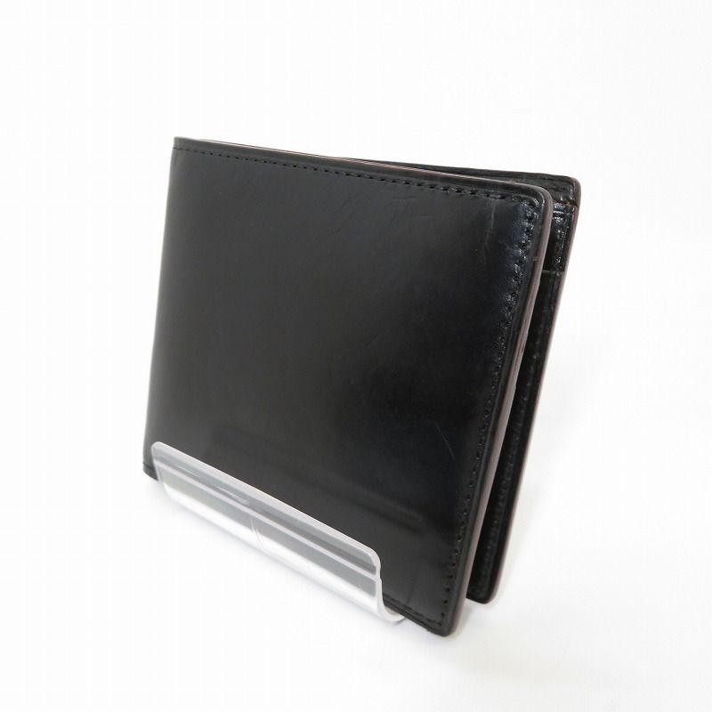 瀬戸大橋店】 中古 GANZO | ガンゾ 二つ折り財布 GUD2 57829 ブラック