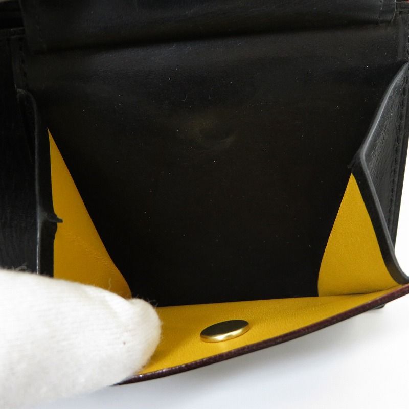 瀬戸大橋店】 中古 GANZO | ガンゾ 二つ折り財布 GUD2 57829 ブラック