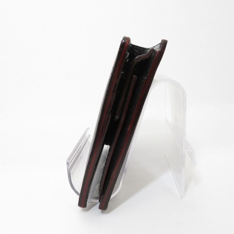 瀬戸大橋店】 中古 GANZO | ガンゾ 二つ折り財布 GUD2 57829 ブラック