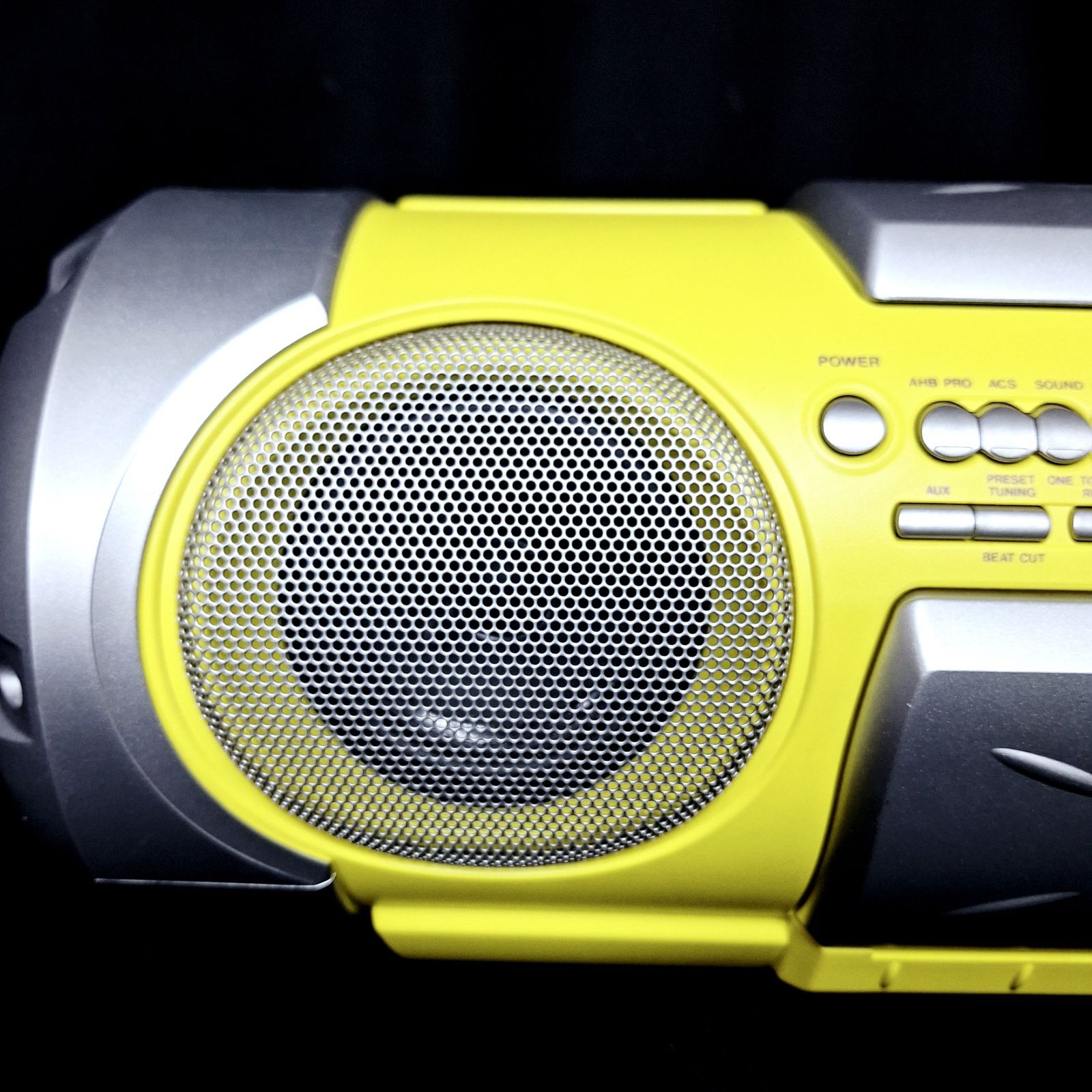 美品☆ジャンク品 VICTOR ビクター CDラジカセ リモコン付き RV-X55