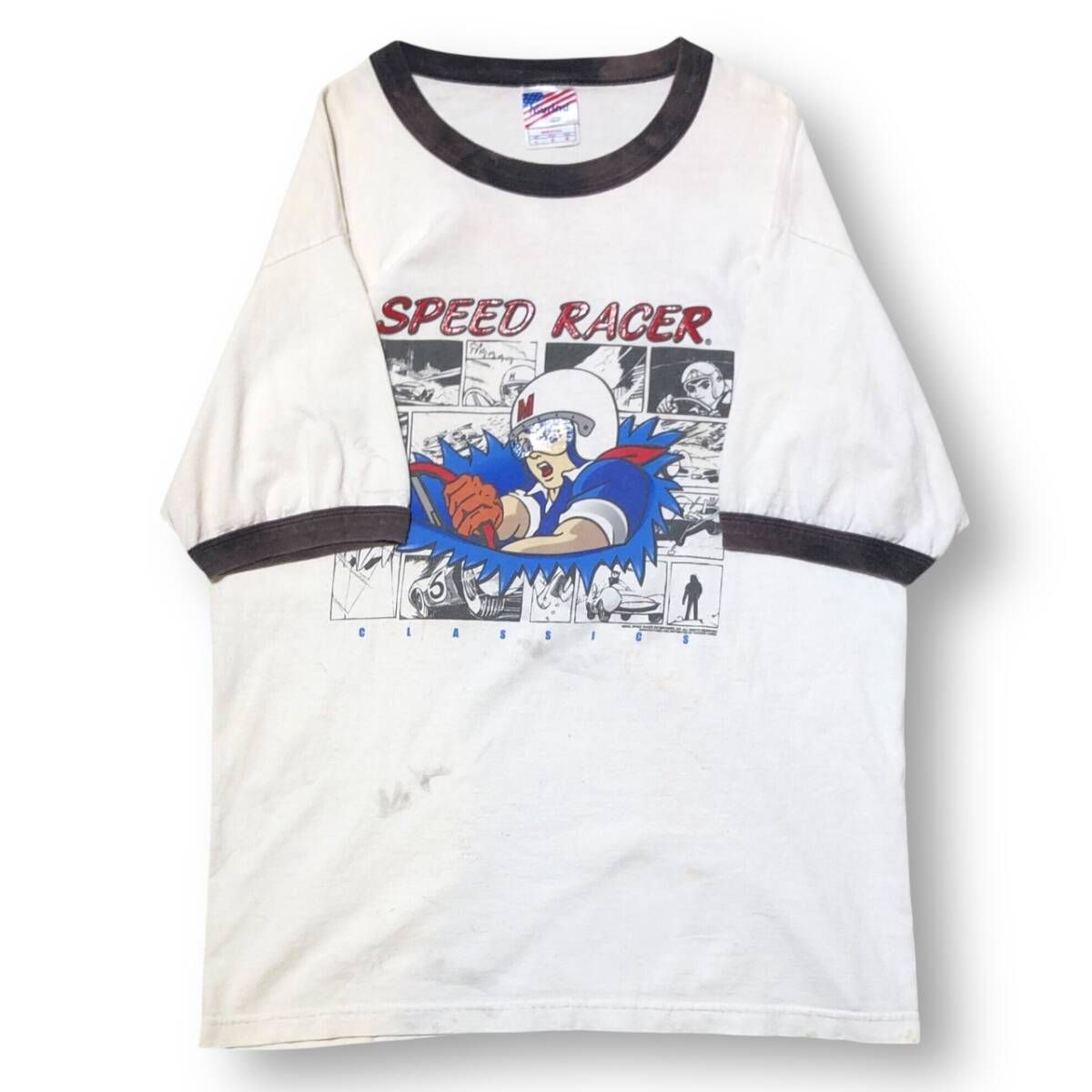 00s Anime TEE 古着 マッハGOGOGO 半袖Tシャツ SPEED RACER 00s Anime TEE 古着 マッハGOGOGO 半袖Tシャツ SPEED RACER