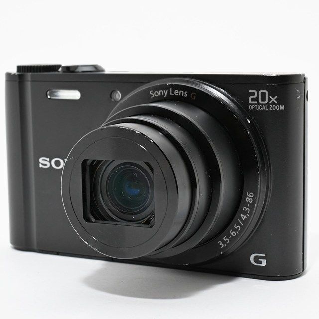 並品＞ SONY Cyber-shot DSC-WX300 ブラック｜コンパクトデジタル 