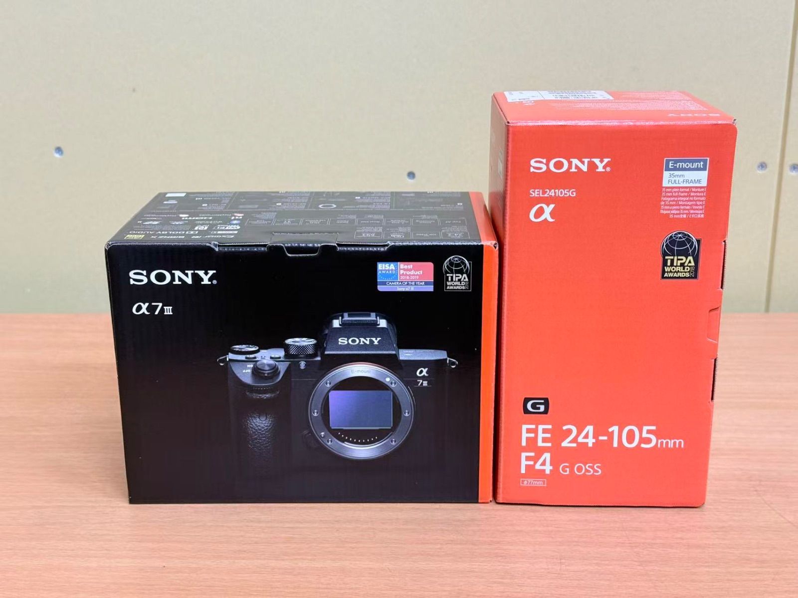 未使用品 海外版 SONY ILCE-7M3 + FE 24-105mm F4 G OSS(SEL24105G 