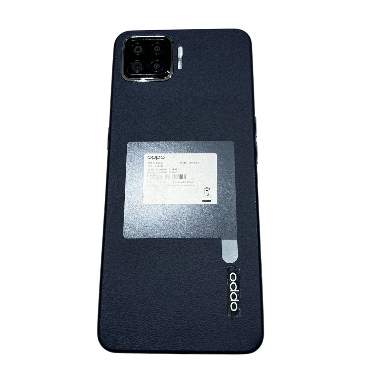 美品！ OPPO A73 スマホ 本体 箱あり ネイビー 楽天モバイル オッポ