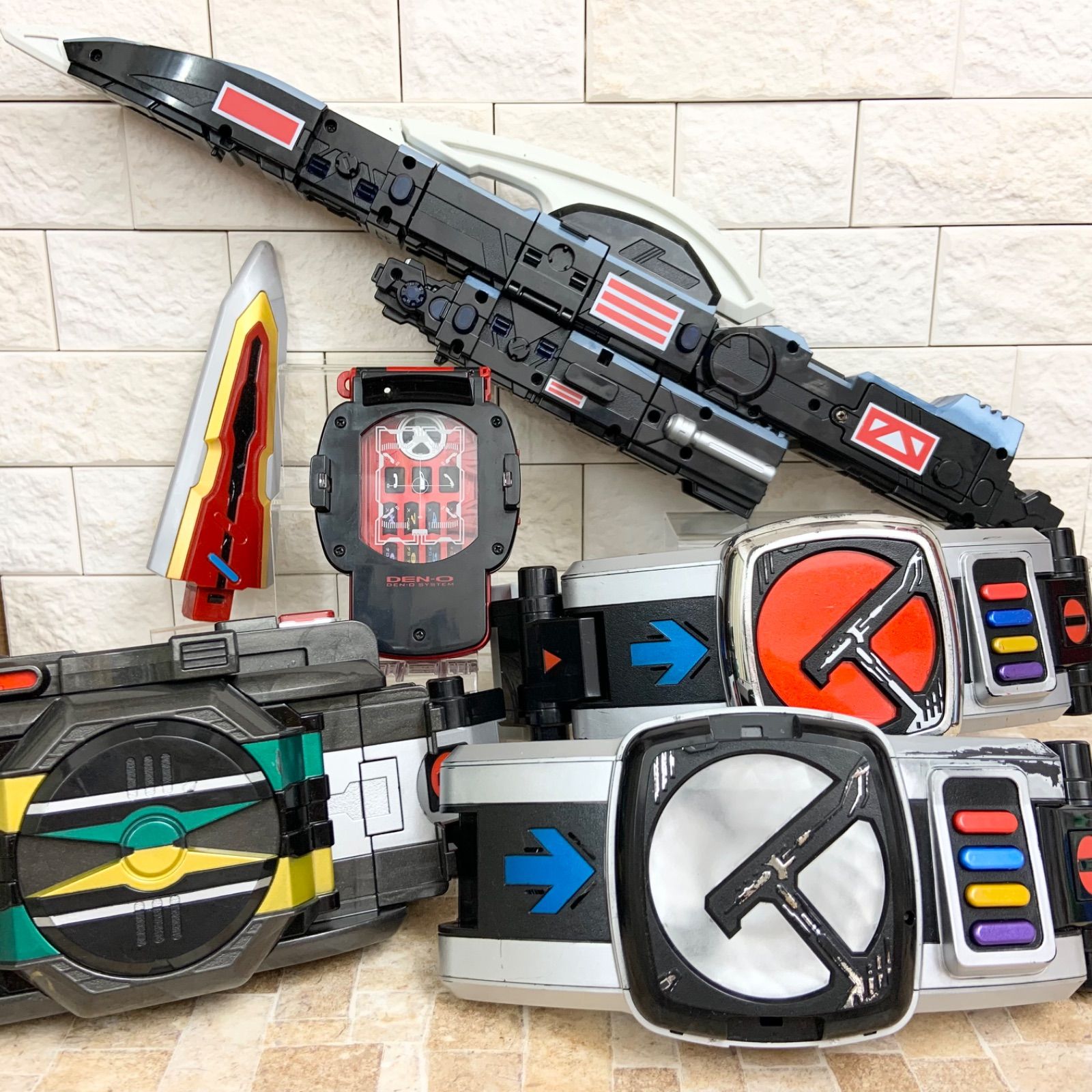 仮面ライダー電王 変身 なりきり ベルト セット 武器 BANDAI バンダイ 