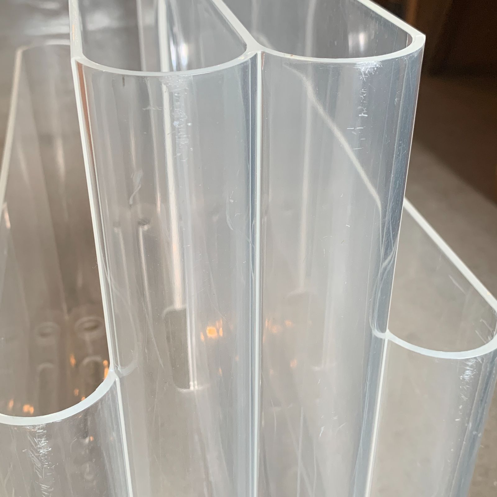 Kartell 4676 カルテル ポルタリビステ マガジンラック クリスタル