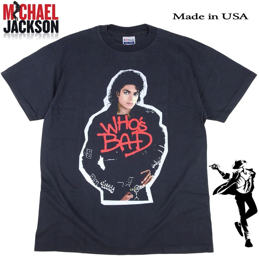 410 MICHAEL JACKSON マイケルジャクソン Tシャツ 美品 USA製 半袖