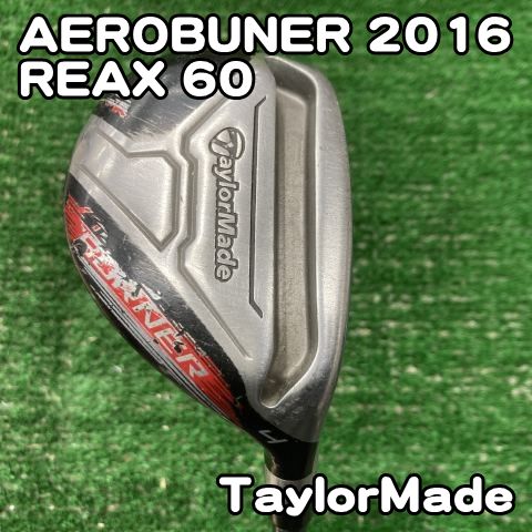 中古】ユーティリティ テーラーメイド AEROBUNER 2016/REAX 60/S/22 