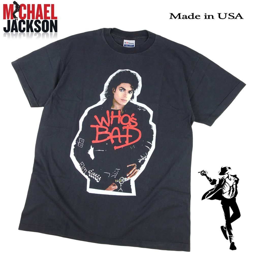 410 MICHAEL JACKSON マイケルジャクソン Tシャツ 美品 USA製 半袖