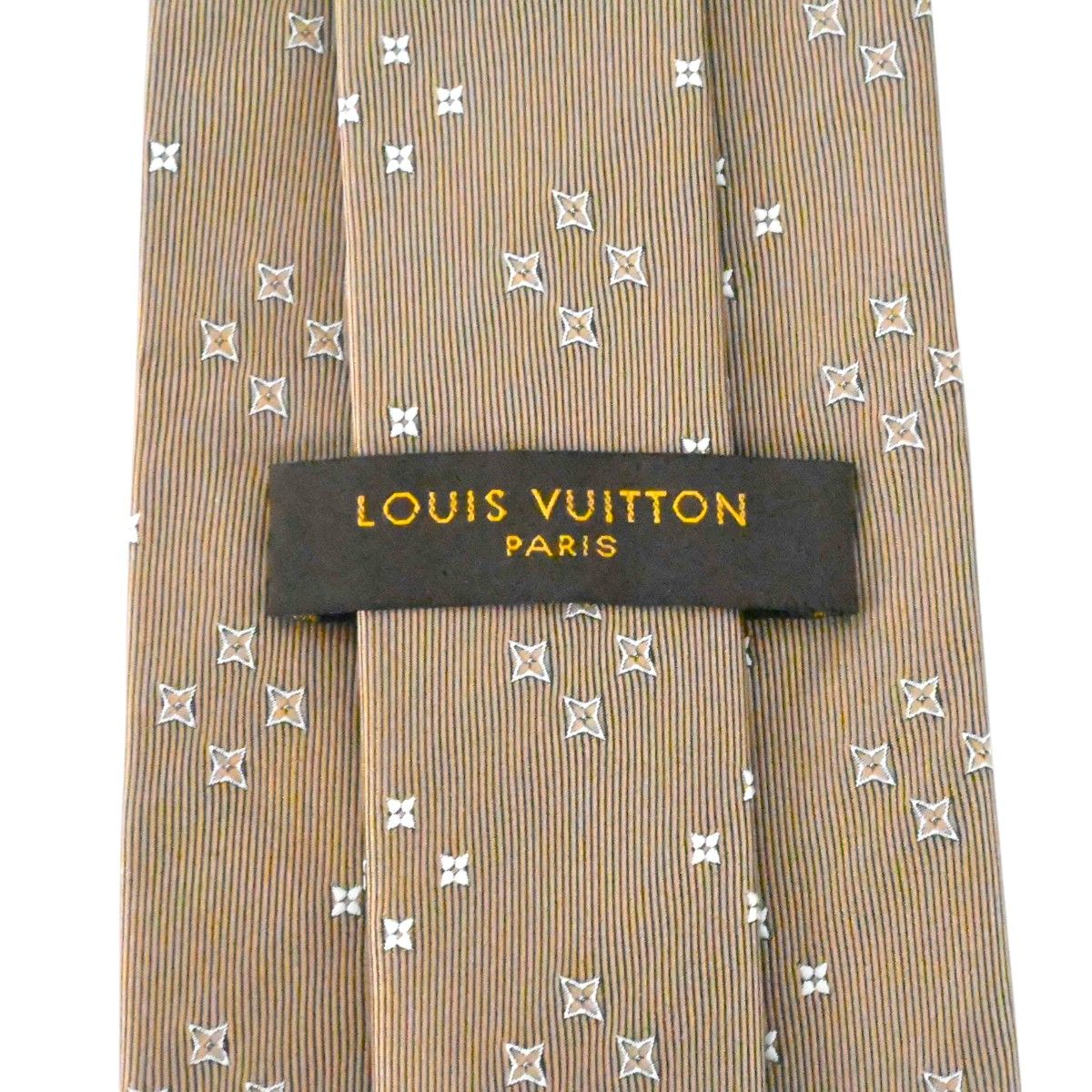 LOUIS VUITTON ルイヴィトン ロゴ総柄 シルク ネクタイ チャ K2603-k110NP LOUIS VUITTON ルイヴィトン ロゴ総柄 シルク ネクタイ チャ K2603