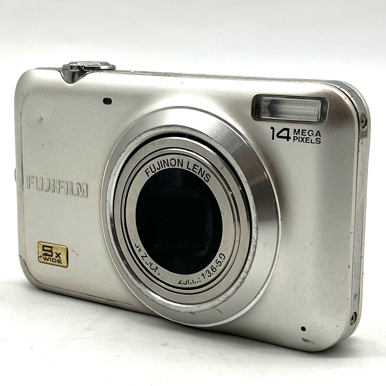 HDN593【動作未確認】FUJIFILM デジタルカメラ FinePix JX280 シルバー 