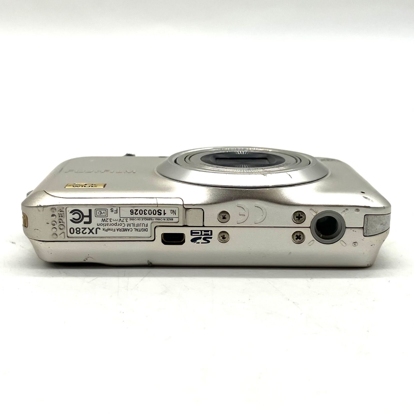 HDN593【動作未確認】FUJIFILM デジタルカメラ FinePix JX280 シルバー