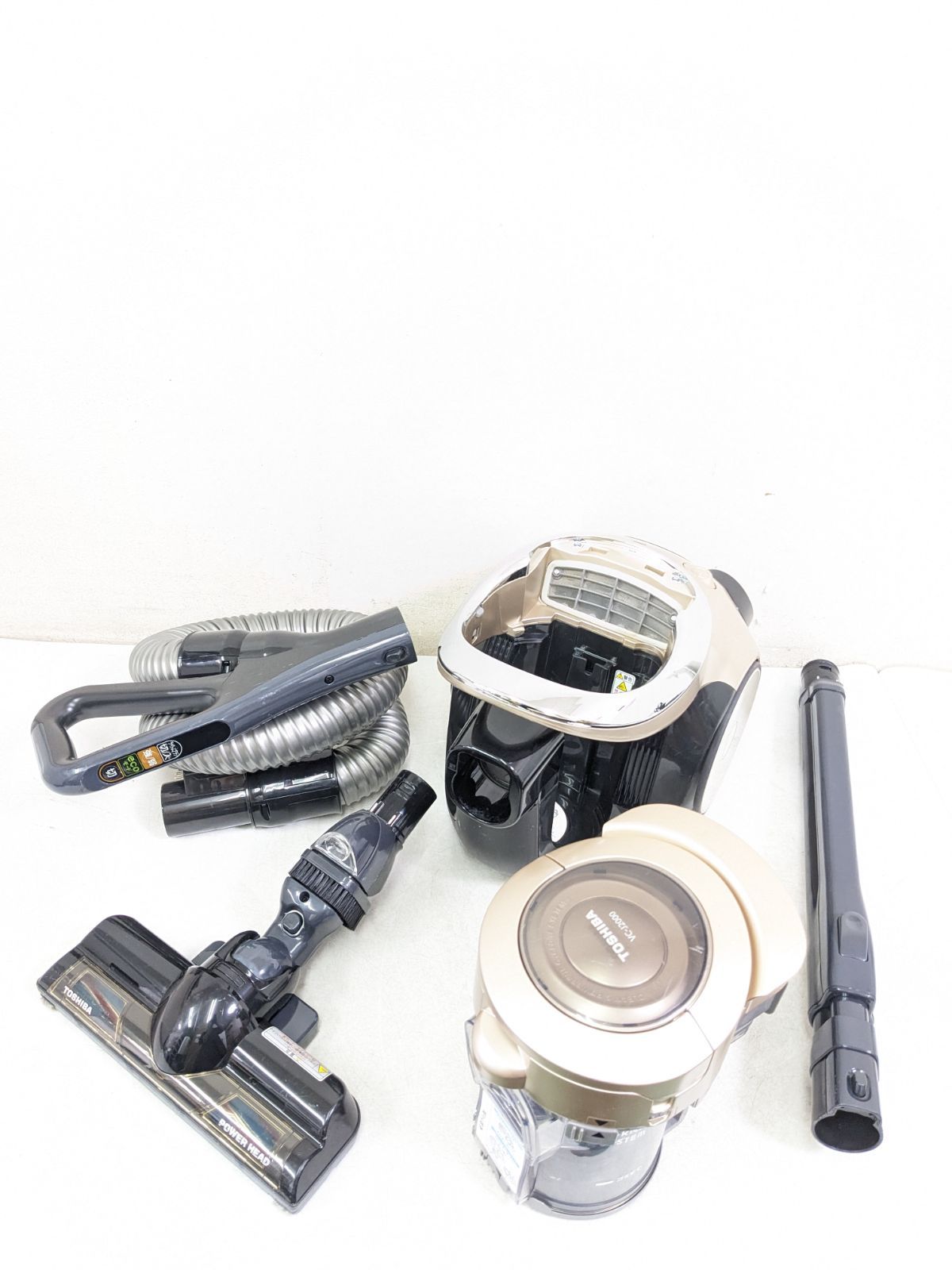送料込み 東芝 サイクロン掃除機 VC-J2000 ヘッドは違う紙パック式掃除 