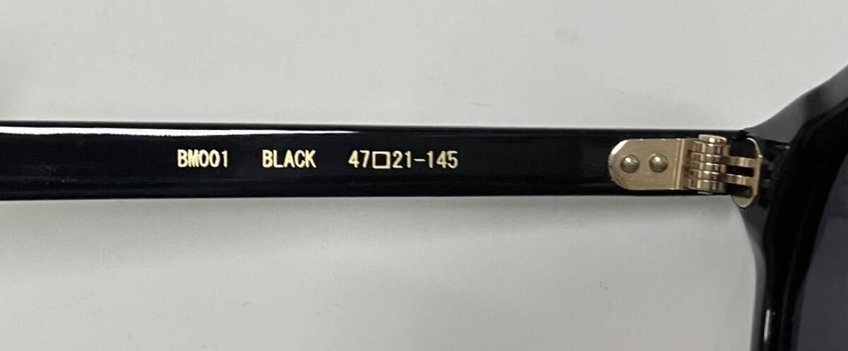 BLANC.. ブラン サングラス BM001 ブラック 47□21-145 ケースあり