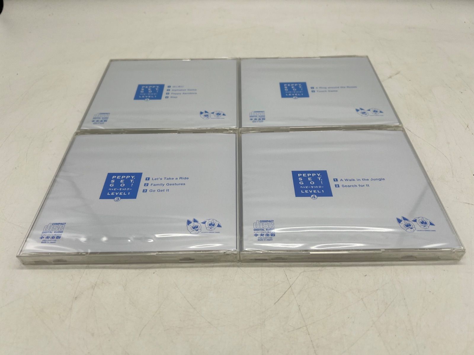 ♬PEP PEP PEPPY CDセット♬ 未開封 PEPPY KIDS 英語教材CD ペップ