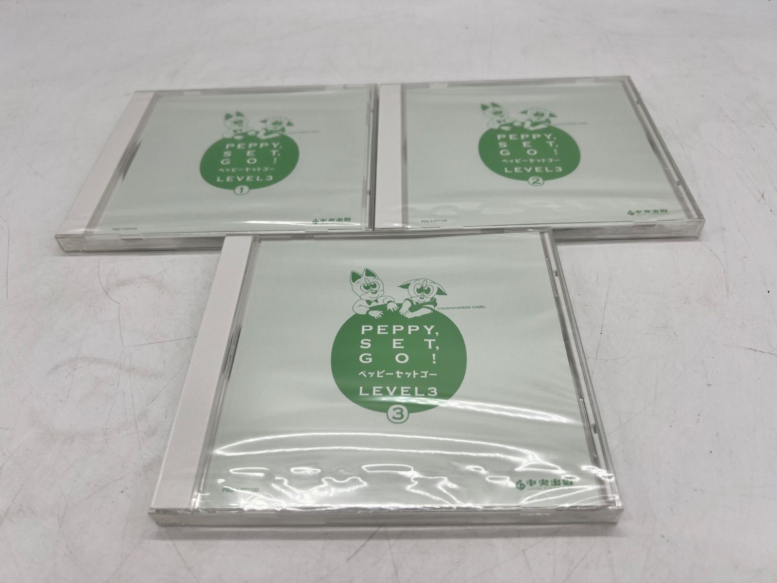 ♬PEP PEP PEPPY CDセット♬ 未開封 PEPPY KIDS 英語教材CD ペップ