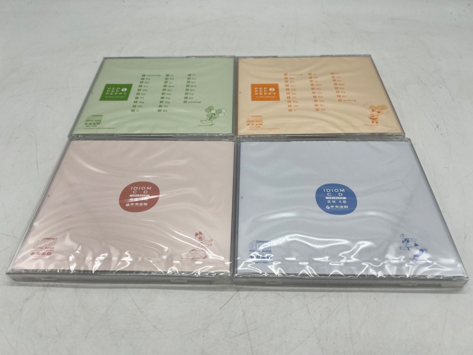♬PEP PEP PEPPY CDセット♬ 未開封 PEPPY KIDS 英語教材CD ペップ