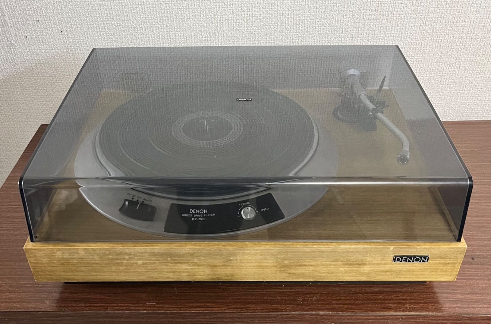 DENON DP-790 ダイレクトドライブプレーヤー オーディオ機器 DENON