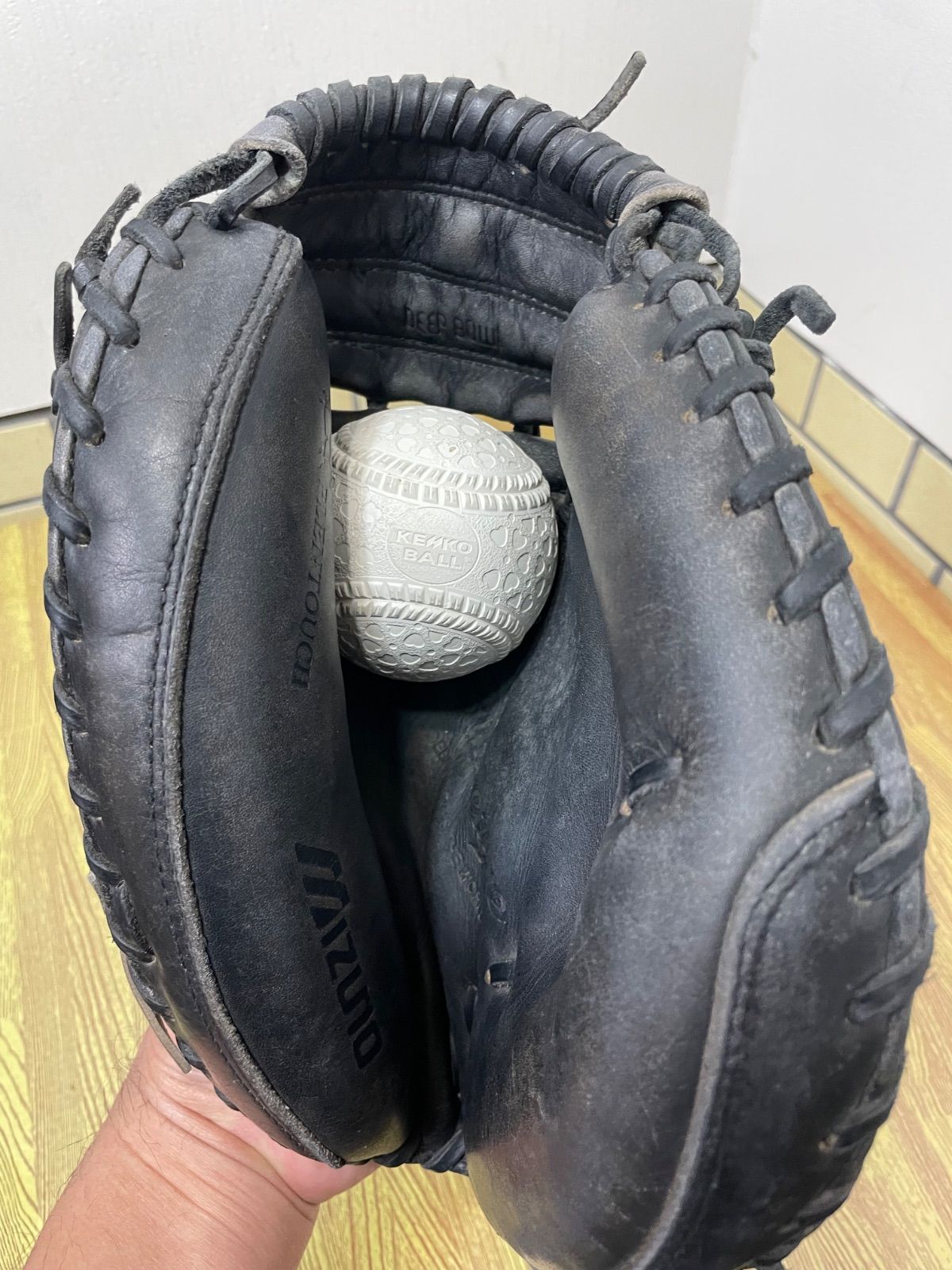 MIZUNO ミズノ Buw League キャッチャーミット 軟式用 Mity Flex