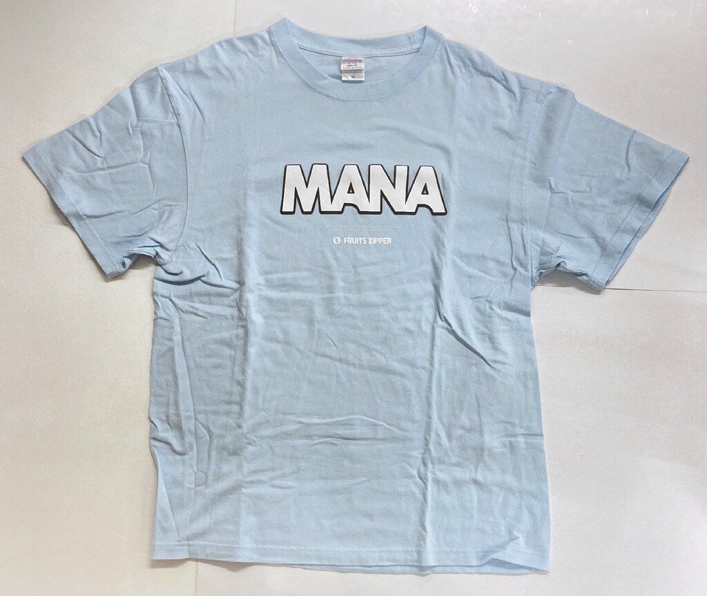 FRUITS ZIPPER ファンクラブ限定 真中まな OSHI API Tee ver.2 XL