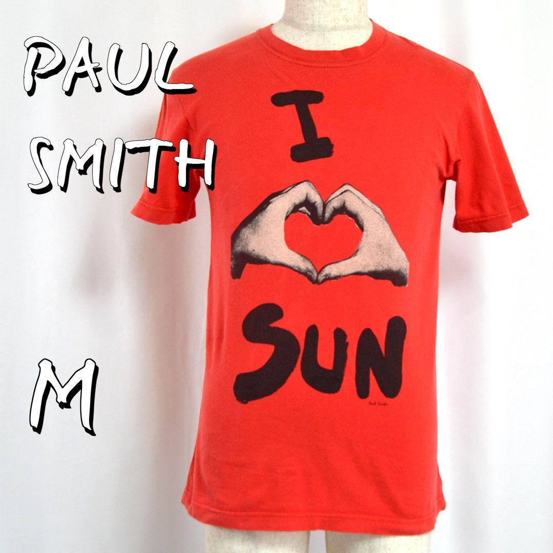 希少アーカイブ】Paul Smithポールスミス 日本製 Y2K I LOVE SUN 