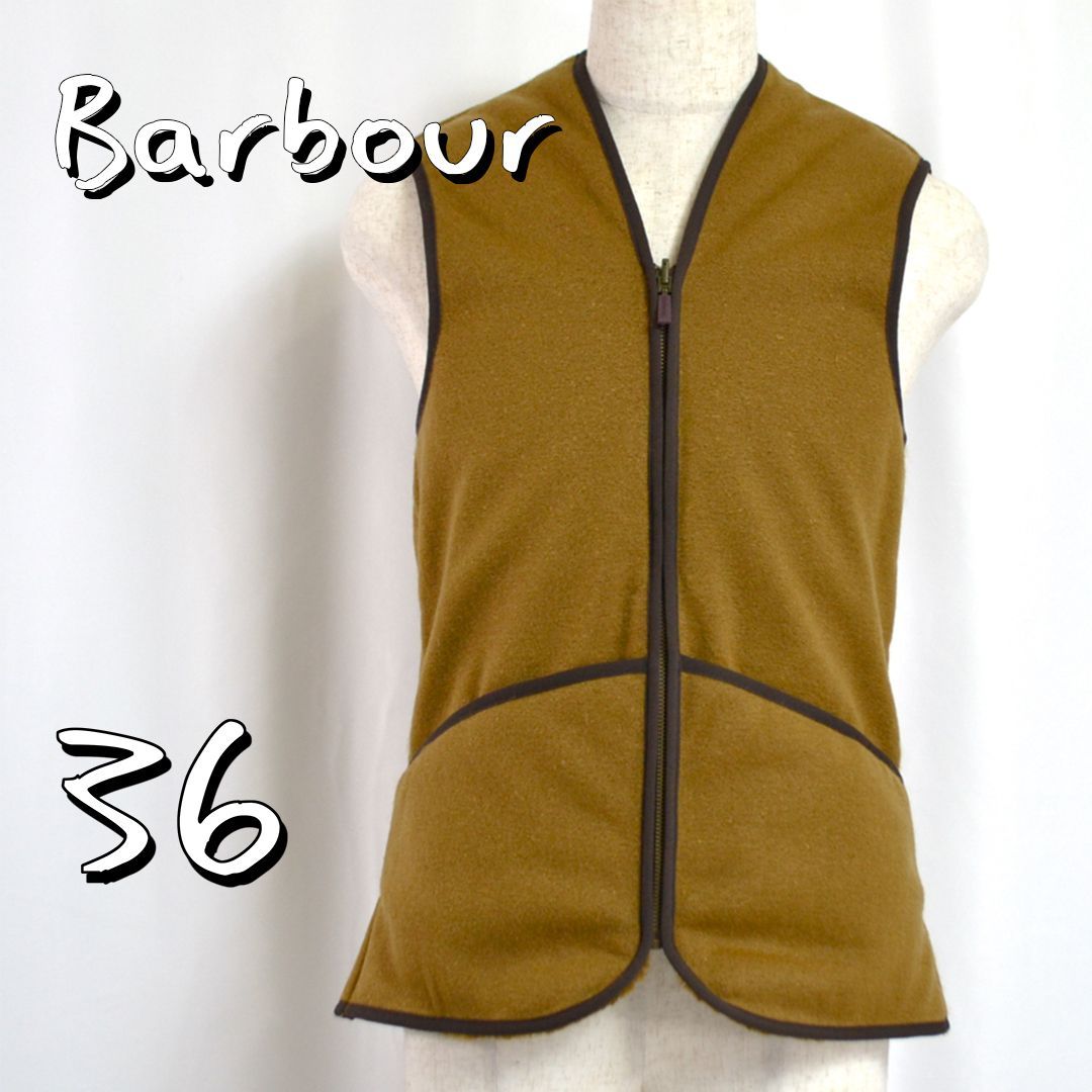 極美品】Barbourバブアー 現行モデル レギュラーフィット ファー 