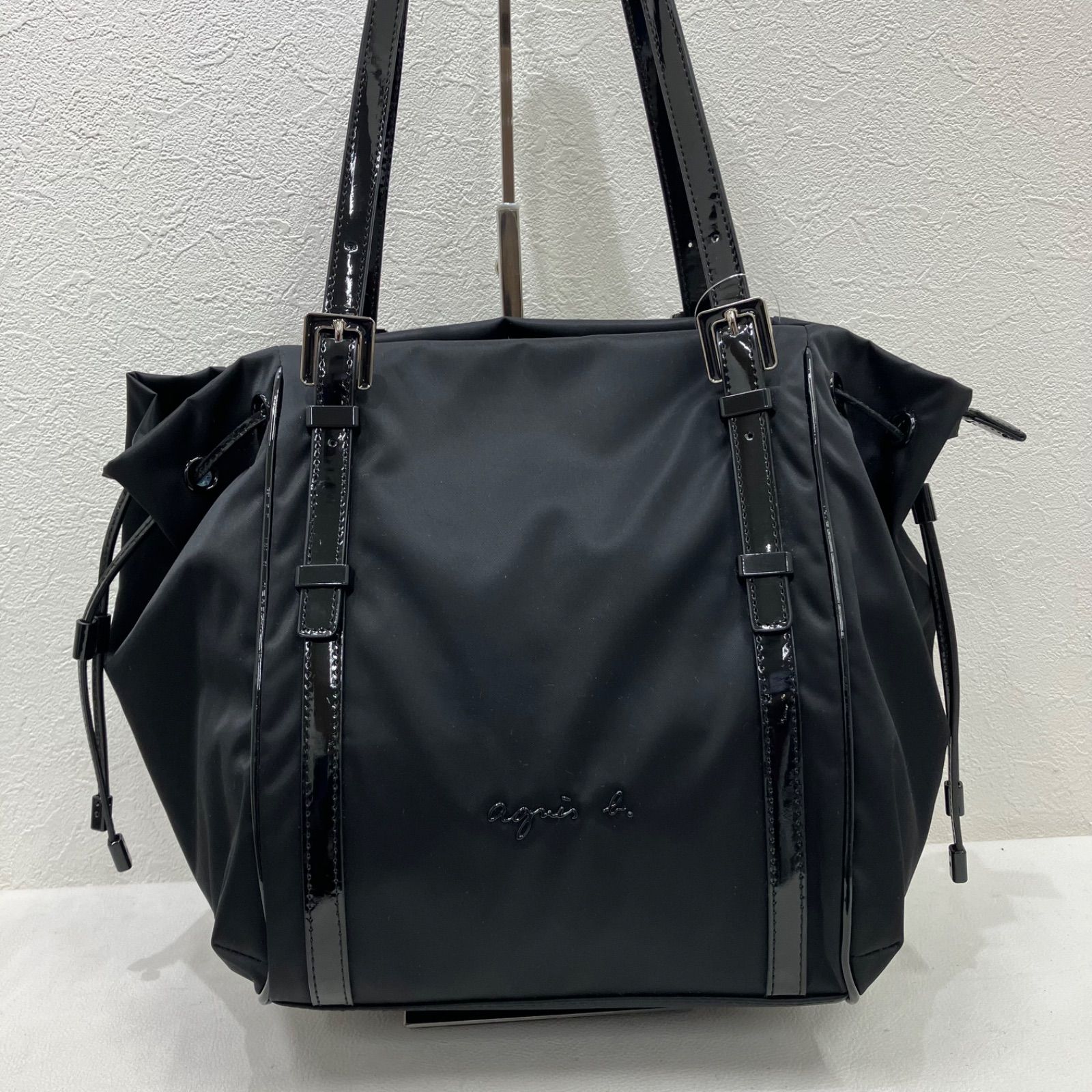 1377 agnes b. VOYAGE アニエスベーボヤージュ トートバッグ ブラック 