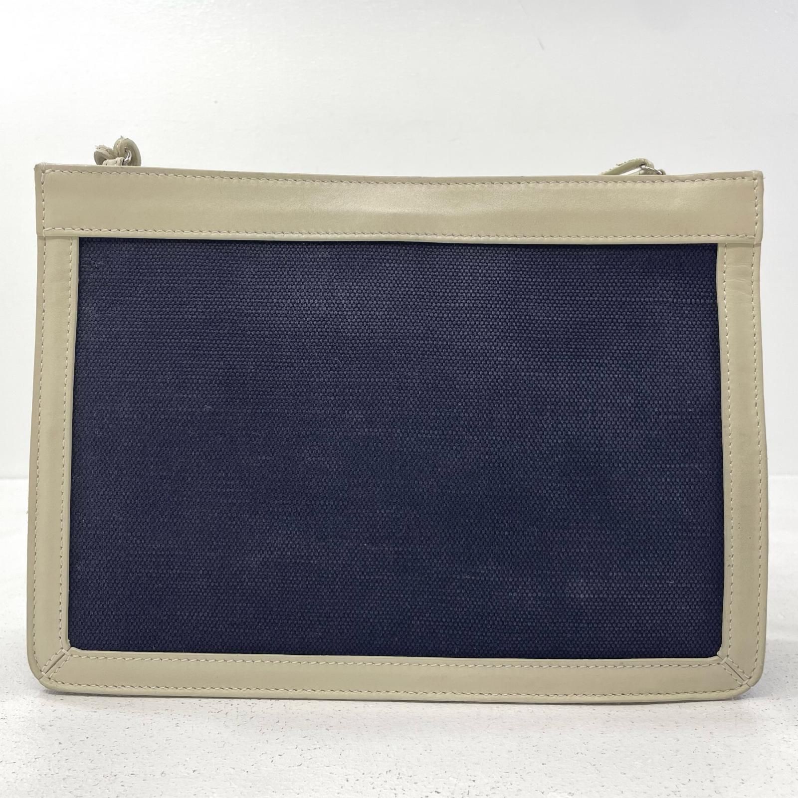 【中古】BALENCIAGA | バレンシアガ ショルダーバッグ 339937 ネイビー×ホワイト【尾張小牧店】 中古】BALENCIAGA | バレンシアガ ショルダーバッグ 339937 ネイビー