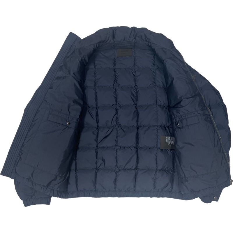 PRADA プラダ ダウンジャケット RN98339-CA34767 ネイビー サイズ46