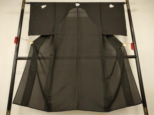平和屋着物＊夏物　男性　黒紋付　絽　正絹　逸品　AABG9231jd 平和屋着物＊夏物 男性 黒紋付 絽 正絹 逸品 AABG9231jd - メルカリ
