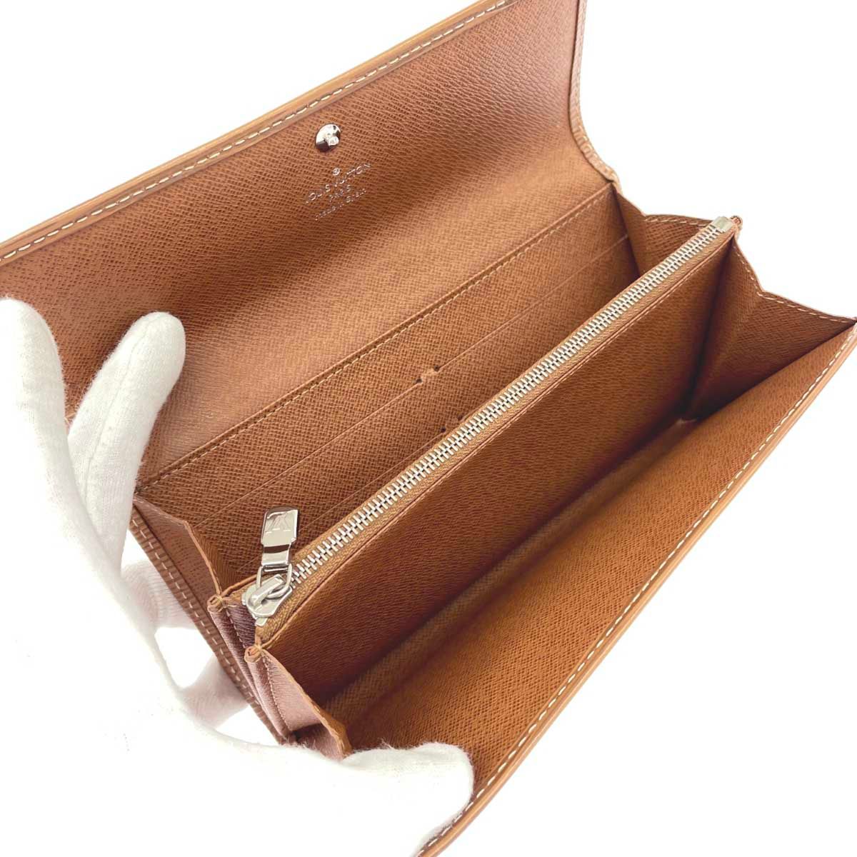LOUIS VUITTON ルイヴィトン 二つ折り長財布/ポルトフォイユサラ エピ 