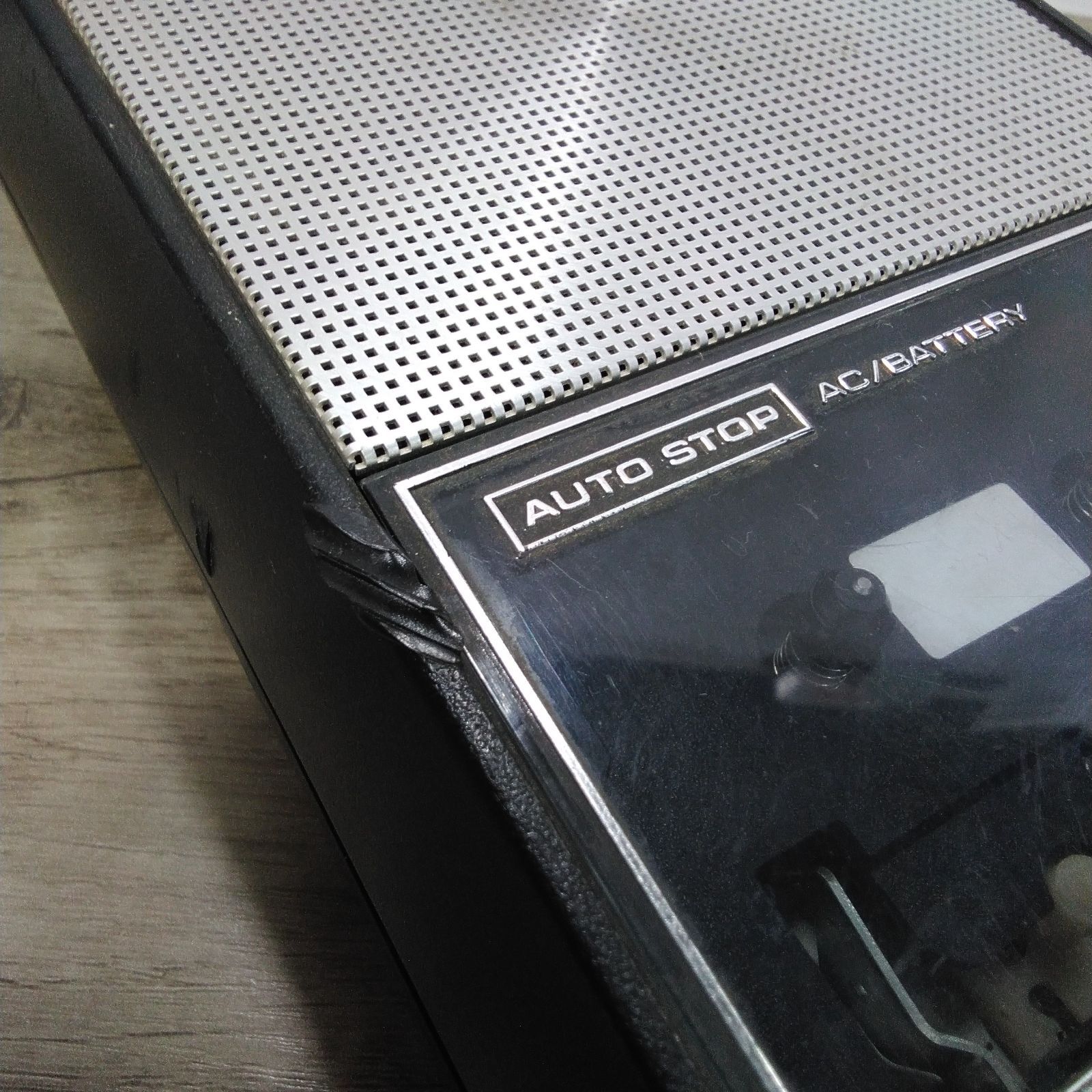 ジャンク！ ナショナル ポータブルカセットテープレコーダー RQ-313