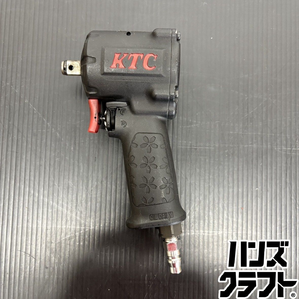 ○【送料無料】【中古品】KTC 京都機械工具 JAP418 エアインパクト 
