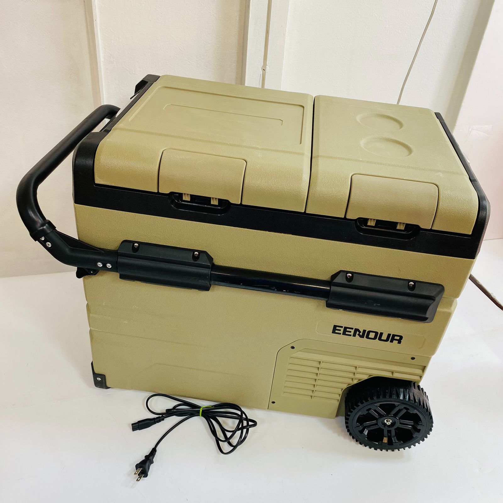 EENOUR 車載冷蔵庫 45L 2ドア ESAK-002 2022年製 冷凍冷蔵庫