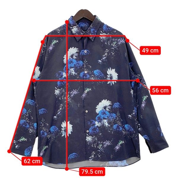 LAD MUSICIAN ラッドミュージシャン Carnetion Big Shirt シャツ 長袖 