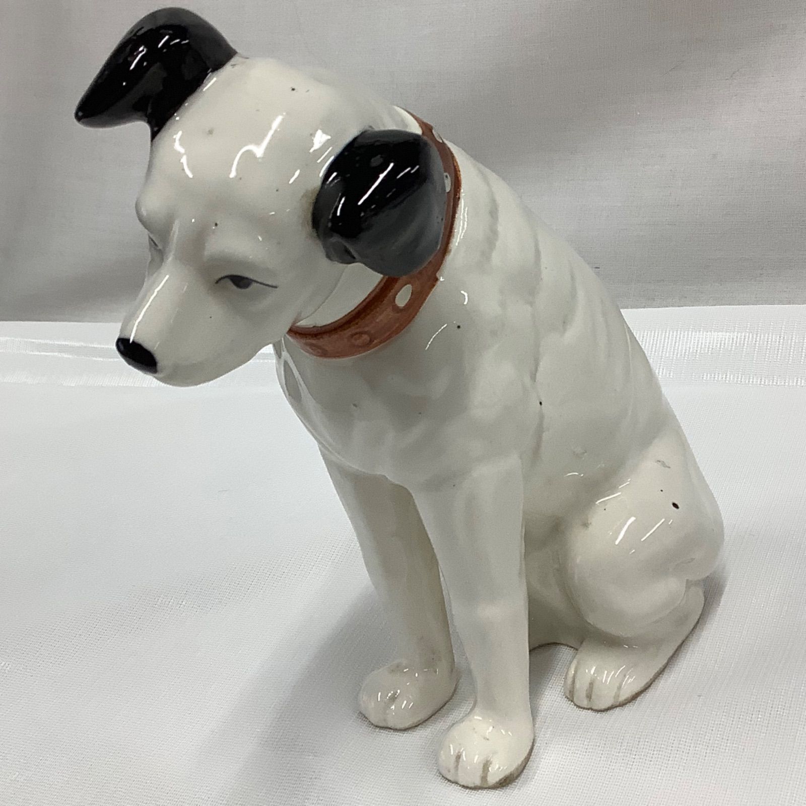 昭和レトロ 日本ビクター ニッパー犬 置物 高さ16.5㎝ U868 - メルカリ