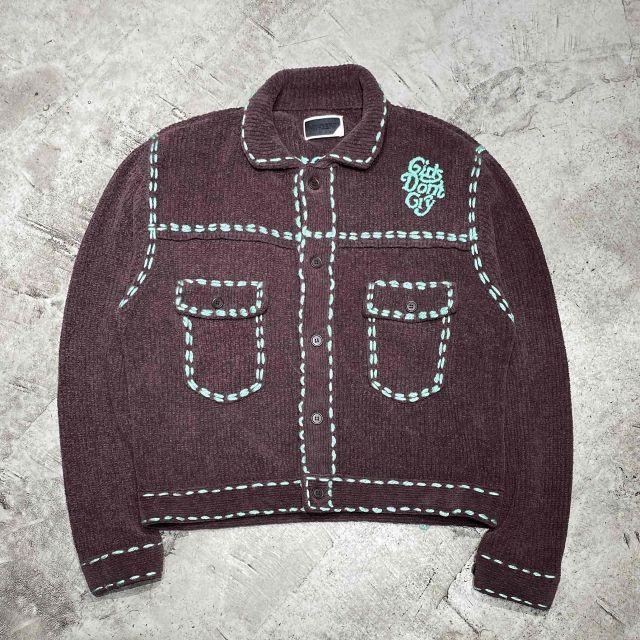 GIRLS DON'T CRY PHINGERIN PG1 KNIT サイズL GIRLS DON'T CRY × PHINGERIN PG1 KNIT 【公式通販】