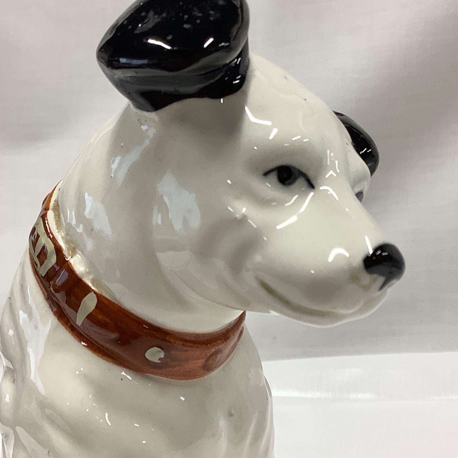昭和レトロ 日本ビクター ニッパー犬 置物 高さ16.5㎝ U868 - メルカリ