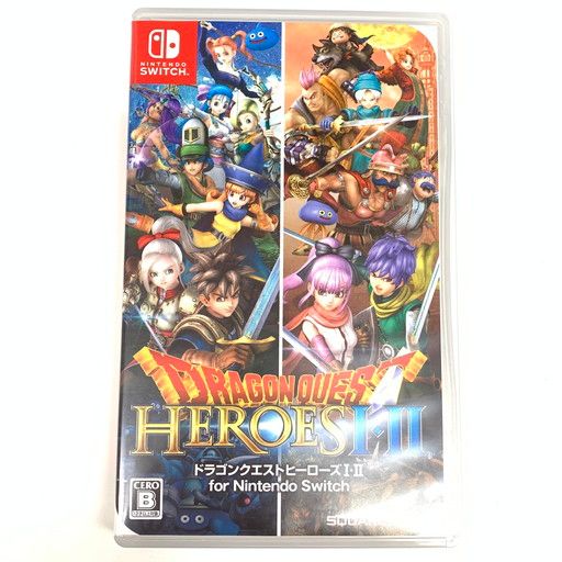 Switch ドラクエ　ヒーローズ 中古品】ドラゴンクエストヒーローズI・II for Nintendo Switch