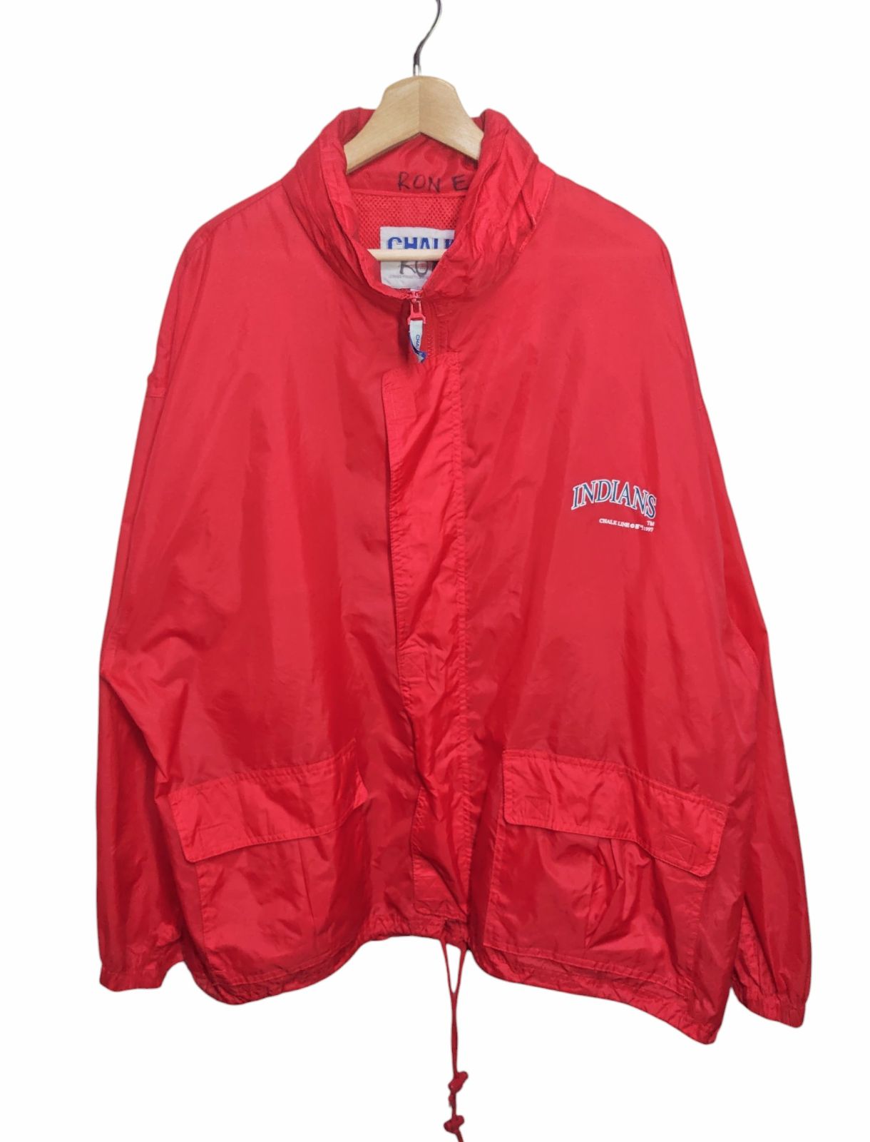90s CHALK LINE チョークライン Cleveland Indians クリーブランド