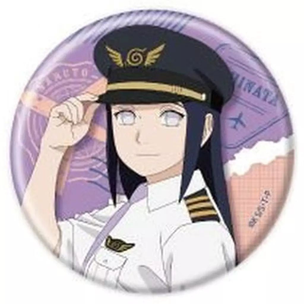 中古】バッジ・ピンズ 日向ヒナタ 「NARUTO-ナルト- 疾風伝 in テレ東