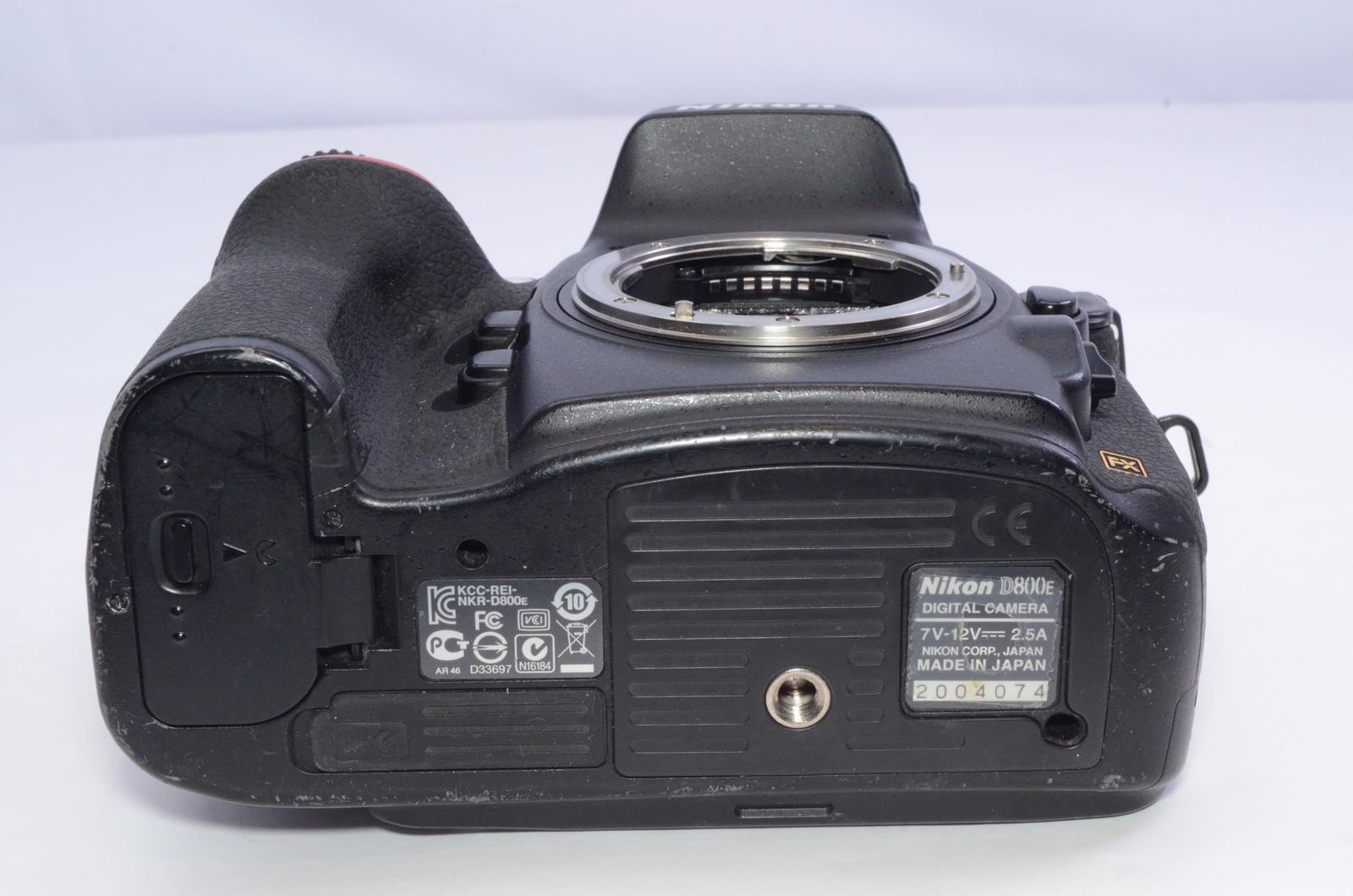 Nikon D800E ボディ 実用良好 動作確認済み フルサイズ一眼レフ - メルカリ