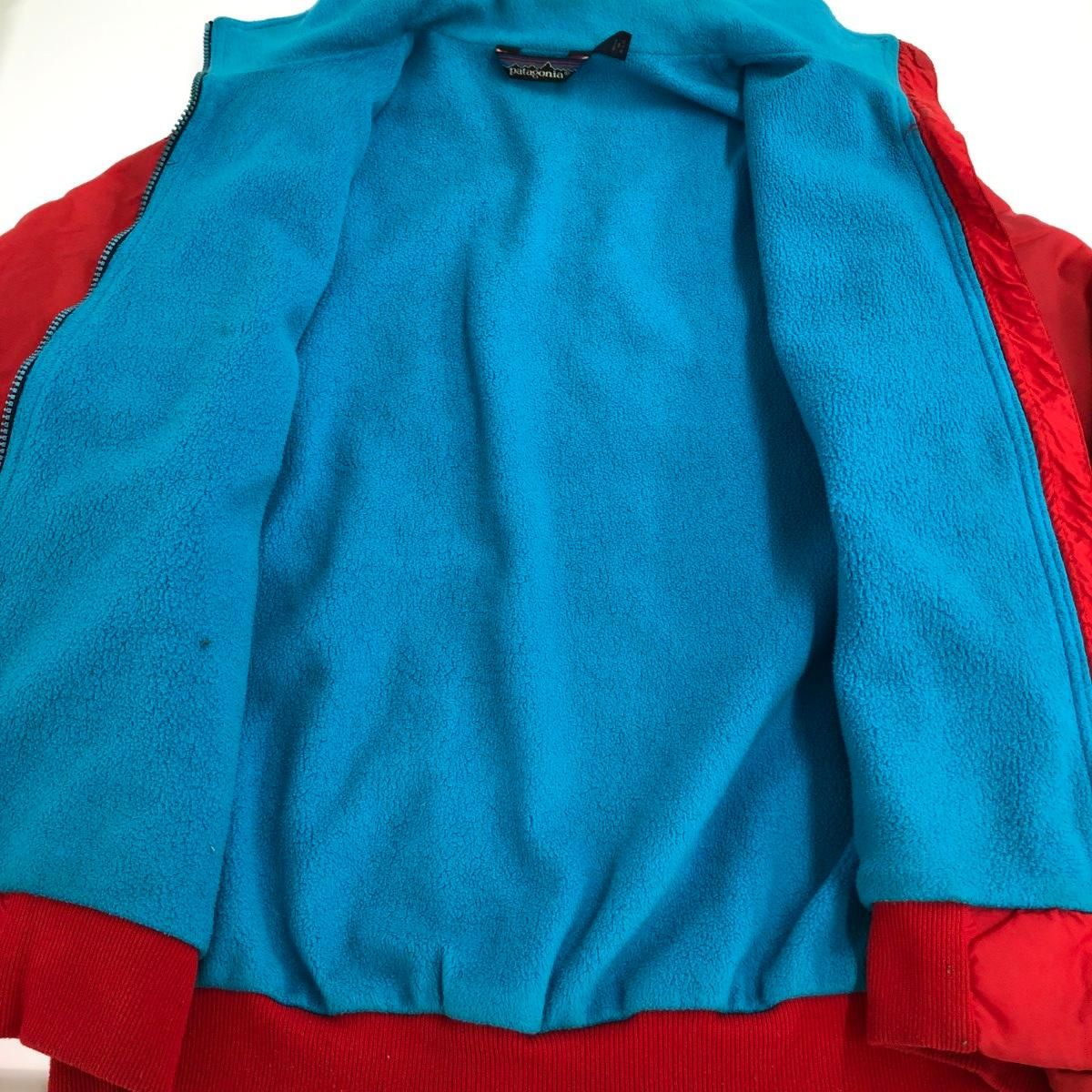 patagonia パタゴニア シェルドシンチラジャケット サイズ:M 裏地フリース 90s   レッド/ブルー メンズ / 240001195915 patagonia パタゴニア シェルドシンチラジャケット サイズ:M 裏地