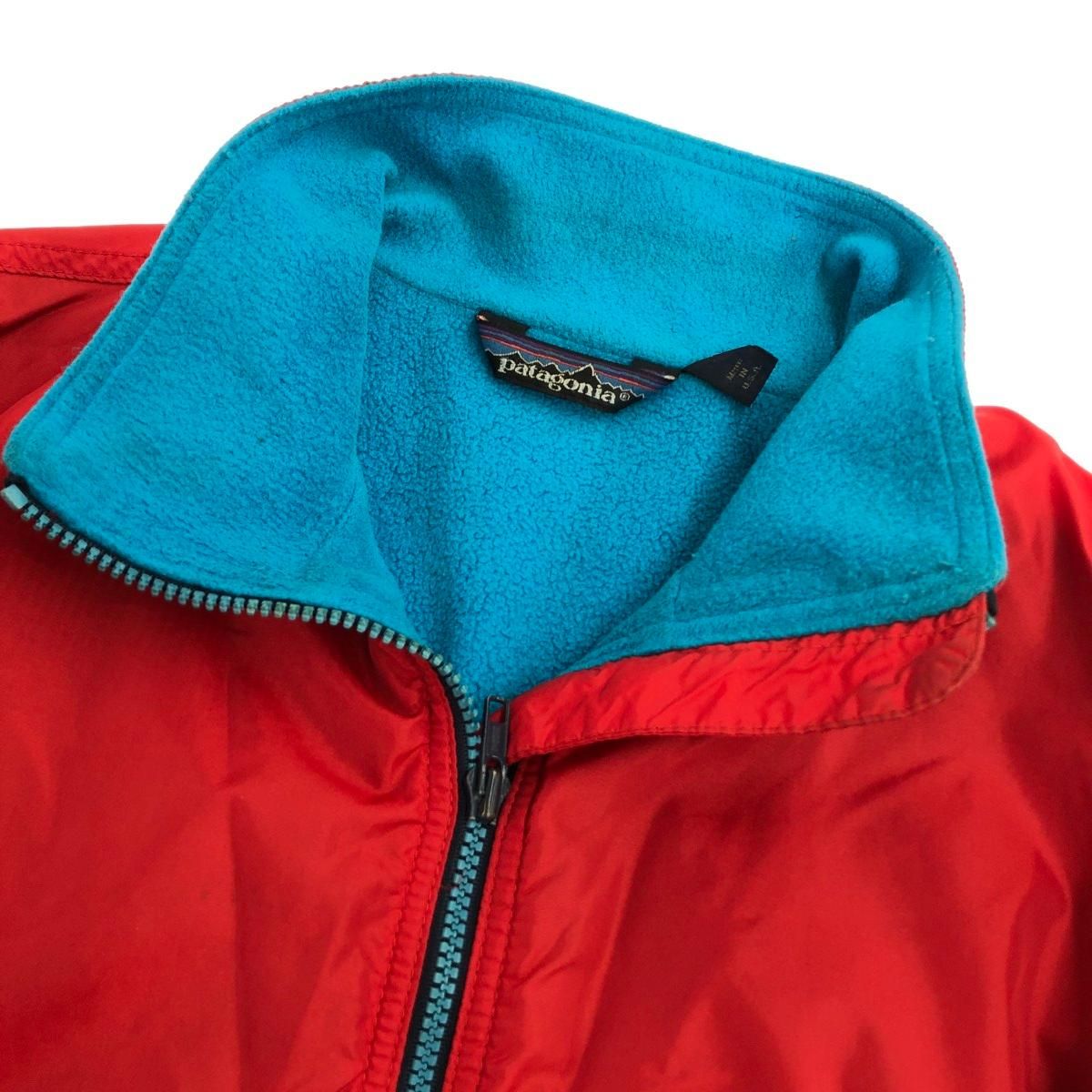 c*2様 patagonia シェルドシンチラ　裏フリース　ネイビー×レッド patagonia(パタゴニア) / シェルドシンチラジャケット/--/ナイロン
