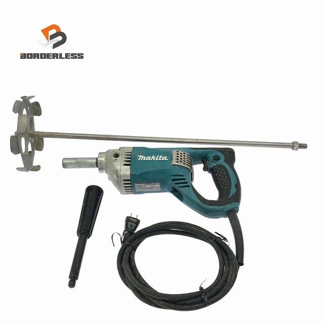 ☆中古品☆makita マキタ 100V カクハン機 UT1305 シャフト＋パドル付 