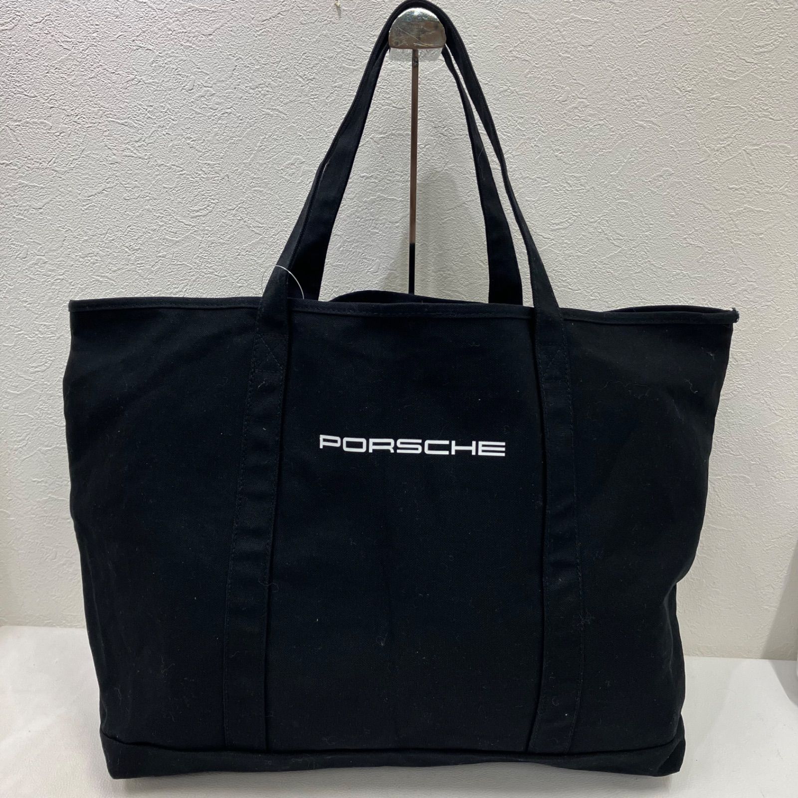 663 PORSCHE ポルシェ トートバッグ ハンドバッグ 手提げ キャンバス 