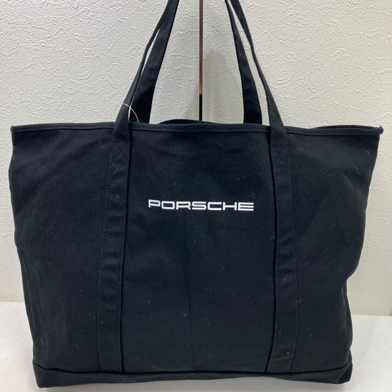 663 PORSCHE ポルシェ トートバッグ ハンドバッグ 手提げ キャンバス 