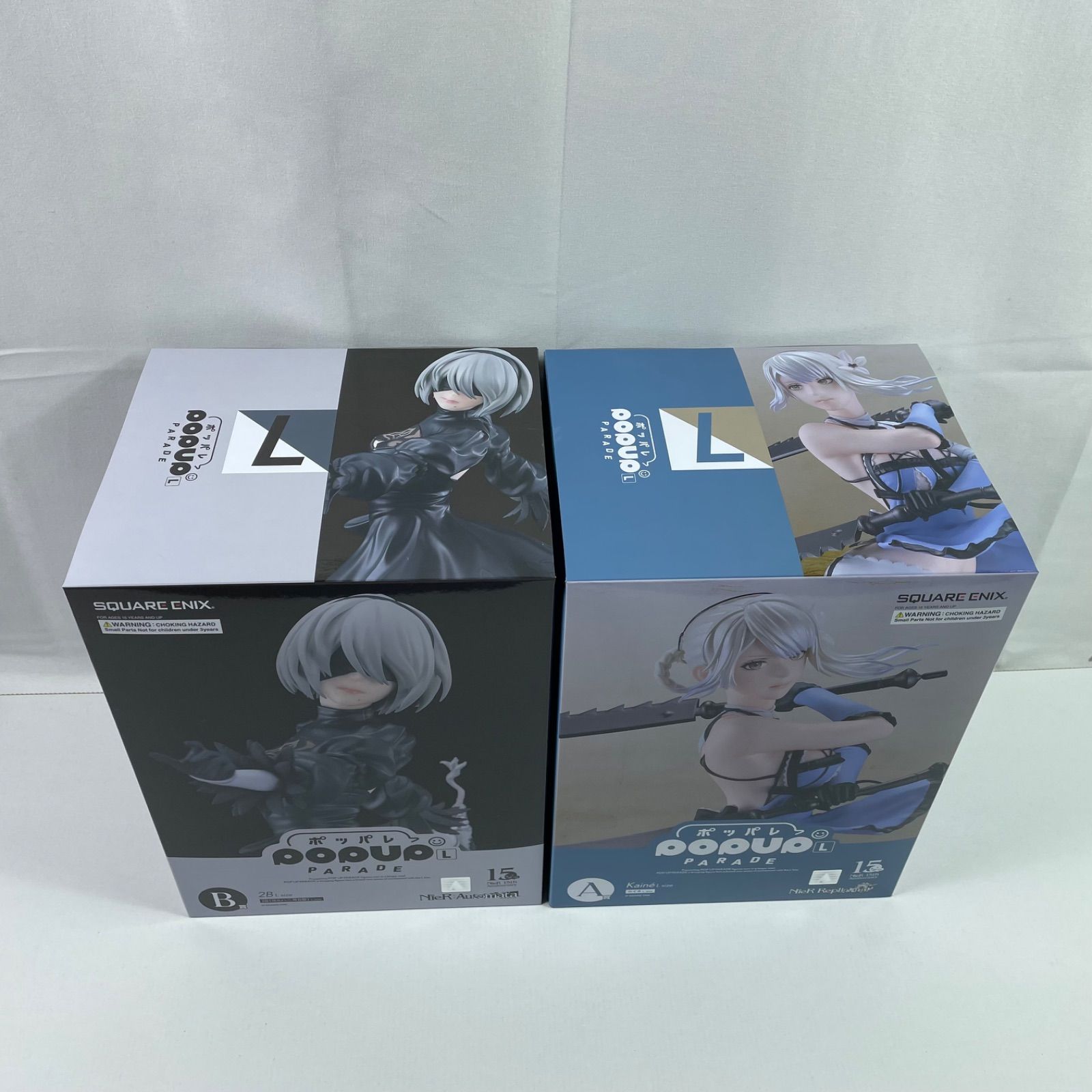 A2925・ニーアオートマタ 未開封 ポッパレくじ A賞 B賞 フィギュア 